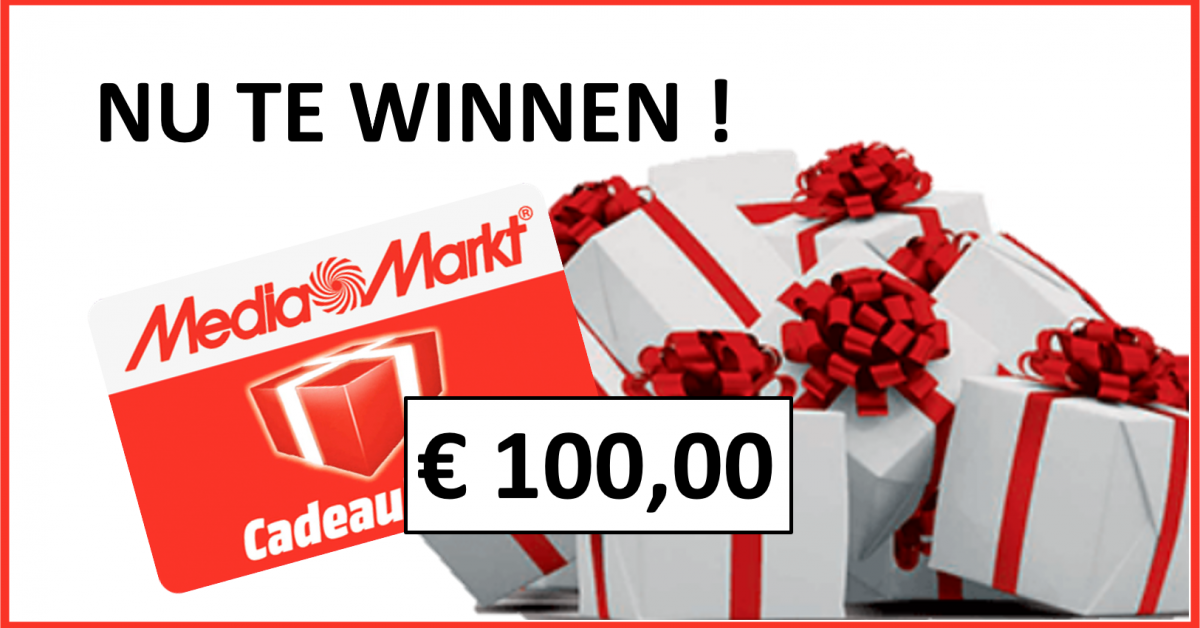 WIN nu een MediaMarkt Cadeaubon t.w.v. €100 | Woonzorgweb